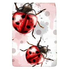 Ladybugs-pattern-texture-watercolor Removable Flap Cover (s)