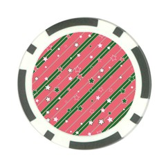 Christmas-background-star Poker Chip Card Guard (10 Pack) by Vaneshart