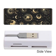 Asian-set-with-clouds-moon-sun-stars-vector-collection-oriental-chinese-japanese-korean-style Memory Card Reader (stick) by Vaneshart