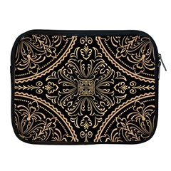 Zentangle-styled-ornament-pattern Apple Ipad 2/3/4 Zipper Cases