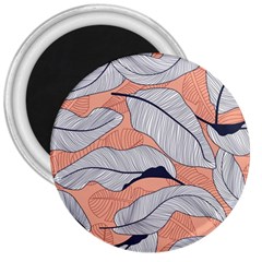 Floral-seamless-pattern-with-leaves-tropical-background 3  Magnets