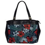 Seamless-floral-pattern-with-tropical-flowers Oversize Office Handbag Front