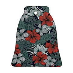 Seamless-floral-pattern-with-tropical-flowers Ornament (bell)