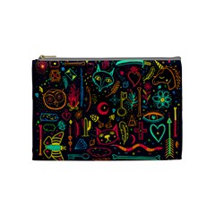 Sketch-graphic-illustration Cosmetic Bag (medium)