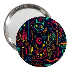 Sketch-graphic-illustration 3  Handbag Mirrors