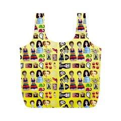 Kawaiicollagepattern3 Full Print Recycle Bag (m) by snowwhitegirl