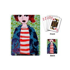 Fiola Wall Playing Cards Single Design (mini) by snowwhitegirl