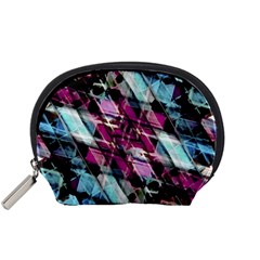 Matrix Grunge Print Accessory Pouch (Small)