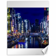 Dotonbori Night Scene - Osaka, Japan Canvas 12  X 16  by dflcprintsclothing