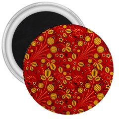 Seamless pattern slavic folk style 3  Magnets