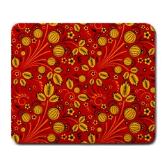 Seamless pattern slavic folk style Large Mousepads