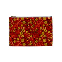 Seamless pattern slavic folk style Cosmetic Bag (Medium)