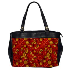 Seamless pattern slavic folk style Oversize Office Handbag