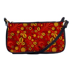 Seamless pattern slavic folk style Shoulder Clutch Bag