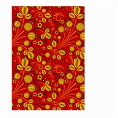 Seamless pattern slavic folk style Large Garden Flag (Two Sides)