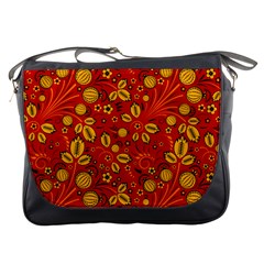 Seamless pattern slavic folk style Messenger Bag