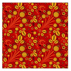 Seamless pattern slavic folk style Large Satin Scarf (Square)