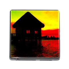 Ocean Dreaming Memory Card Reader (square 5 Slot) by essentialimage