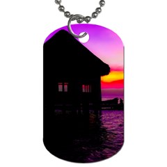 Ocean Dreaming Dog Tag (two Sides)