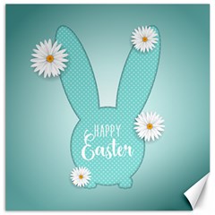 Easter Bunny Cutout Background 2402 Canvas 20  X 20 