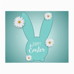 Easter Bunny Cutout Background 2402 Small Glasses Cloth (2 Sides) by catchydesignhill