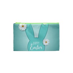 Easter Bunny Cutout Background 2402 Cosmetic Bag (xs) by catchydesignhill