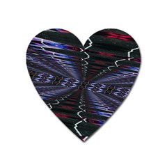 Digital Room Heart Magnet by Sparkle