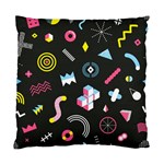 Memphis design seamless pattern Standard Cushion Case (One Side) Front