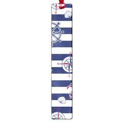 Seamless Marine Pattern Large Book Marks