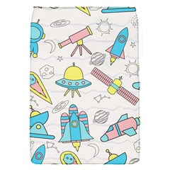 Cute Seamless Pattern With Space Removable Flap Cover (s)