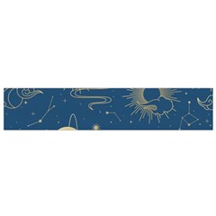 Seamless Galaxy Pattern Small Flano Scarf