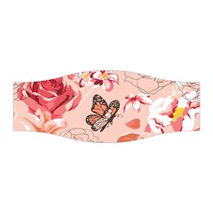 Beautiful Seamless Spring Pattern With Roses Peony Orchid Succulents Stretchable Headband