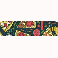 Vector Seamless Pizza Slice Pattern Hand Drawn Pizza Illustration Great Background Large Bar Mats by BangZart