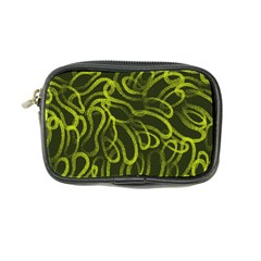 Green abstract stippled repetitive fashion seamless pattern Coin Purse