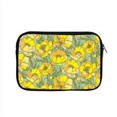 Seamless Pattern With Graphic Spring Flowers Apple Macbook Pro 15  Zipper Case