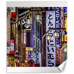 Shinjuku District Urban Night Scene, Tokyo Japan Canvas 20  X 24  by dflcprintsclothing