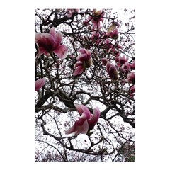 Saucer Magnolia Tree Shower Curtain 48  X 72  (small)  by okhismakingart