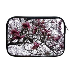 Saucer Magnolia Tree Apple Macbook Pro 17  Zipper Case by okhismakingart