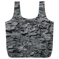 Black And White Texture Print Full Print Recycle Bag (xxxl) by dflcprintsclothing