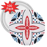 Motif 3  Buttons (100 pack)  Front