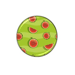 Seamless Background With Watermelon Slices Hat Clip Ball Marker (10 Pack) by BangZart