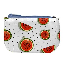 Seamless-background-pattern-with-watermelon-slices Large Coin Purse