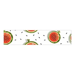 Seamless-background-pattern-with-watermelon-slices Velvet Scrunchie