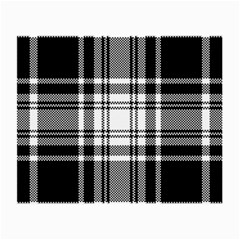 Pixel Background Design Modern Seamless Pattern Plaid Square Texture Fabric Tartan Scottish Textile Small Glasses Cloth (2 Sides) by BangZart