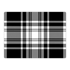 Pixel Background Design Modern Seamless Pattern Plaid Square Texture Fabric Tartan Scottish Textile Double Sided Flano Blanket (mini) 