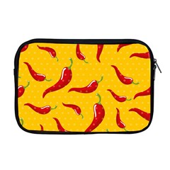 Chili Vegetable Pattern Background Apple Macbook Pro 17  Zipper Case