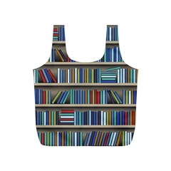 Bookshelf Full Print Recycle Bag (s)