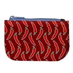 Chili Pattern Red Large Coin Purse