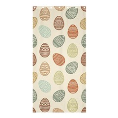 Seamless Pattern Colorful Easter Egg Flat Icons Painted Traditional Style Shower Curtain 36  X 72  (stall)  by BangZart