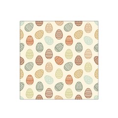 Seamless Pattern Colorful Easter Egg Flat Icons Painted Traditional Style Satin Bandana Scarf by BangZart